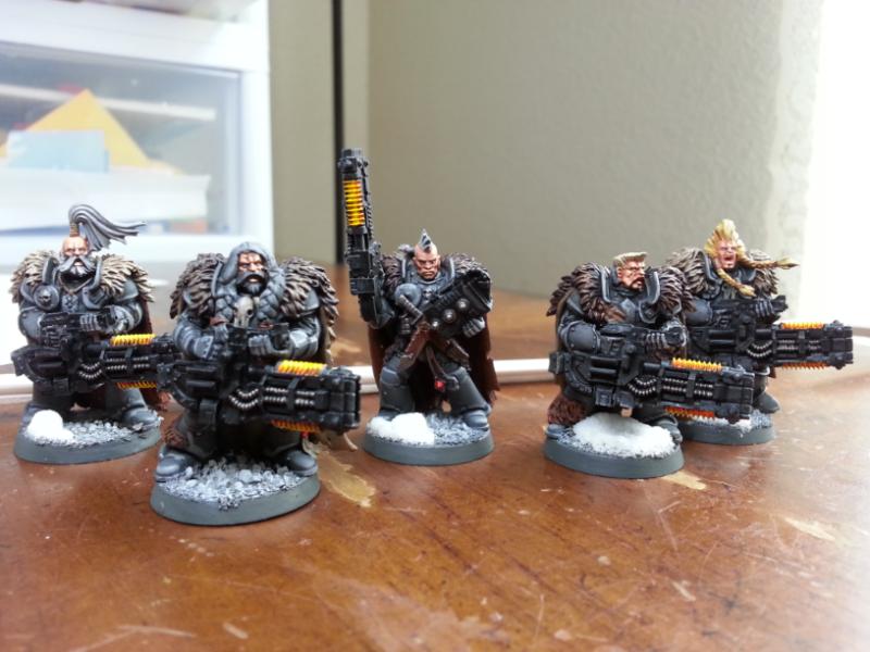 30k, Devestator Squad, Long Fangs, Space Wolves - 30k long fangs